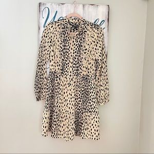 Leopard lo Mercantile JCrew dress  size small